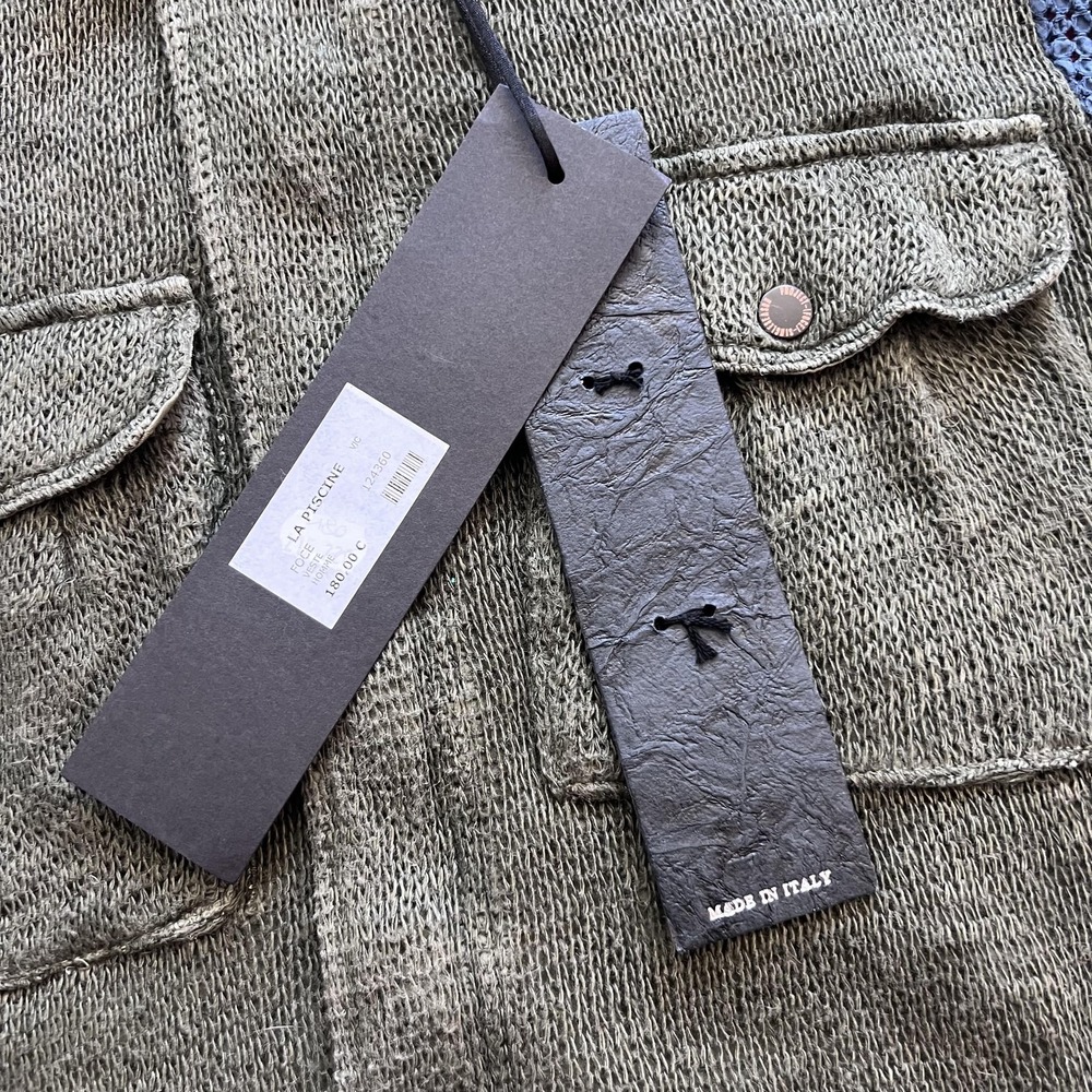 Project Foce Single Season Military Jacket Mens EU 48 Green Mesh Sleeve Full Zip - Picture 6 of 16